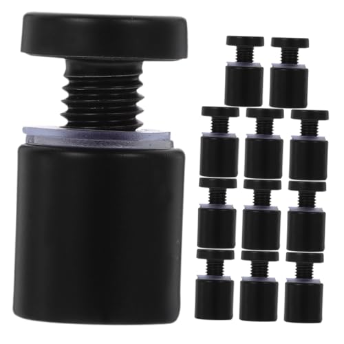 Mobestech 12 Stück Teiliges Edelstahl Standoff Schrauben für Werbeschilder Schwarz Korrosionsbeständig Vielseitig für Glasrahmen Schilderhalter Feuchtraum Geeignet Einfache Montage Mobestech 12 Stück Teiliges Edelstahl Standoff Schrauben für Werbeschilder Schwarz Korrosionsbeständig Vielseitig für Glasrahmen Schilderhalter Feuchtraum Geeignet Einfache Montage von Mobestech