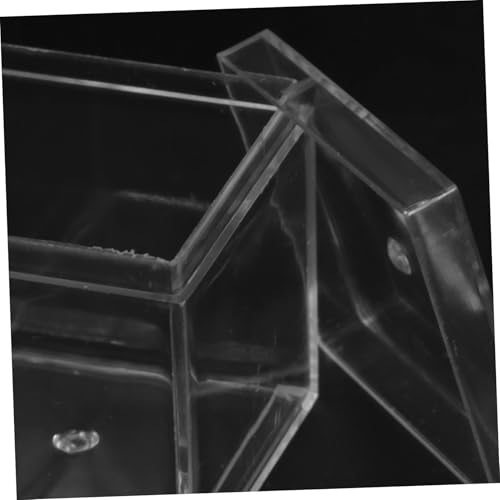 Mobestech 12 Stück Teiliges Transparente Aufbewahrungsboxen aus lebensmittelechtem Kunststoff Stapelbare Mini spezimensammlung als Mineralsteine Schmuck organizer Platzsparend und von Mobestech