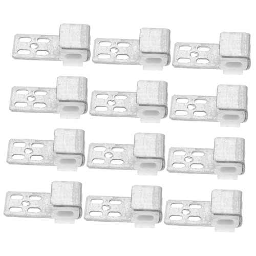 Mobestech 12 Teiliges Sofafeder Zubehör Couch Clips Couchfeder Reparaturset Sofafeder Reparaturset Couch Befestiger Stuhl Reparaturset Couchfeder Clips Couchbezug Clip Silbereisen von Mobestech