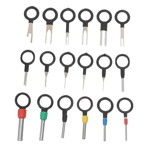 Mobestech 18 Stück Teiliges Set für Terminalentfernung Hochwertiges und Kunststoffwerkzeug zum Präzisen Entfernen von Steckverbindungen für Auto und Kabelwartung Geeignet für Verschiedene Mobestech 18 Stück Teiliges Set für Terminalentfernung Hochwertiges und Kunststoffwerkzeug zum Präzisen Entfernen von Steckverbindungen für Auto und Kabelwartung Geeignet für Verschiedene von Mobestech