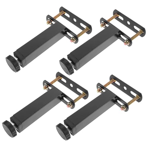 Mobestech 1Satz Höhenverstellbare Bettrahmenbeine Robuste Möbelbeine für Betten Couchtische und Schränke Teiliges mit Verbindungselementen aus Langlebigem Material von Mobestech