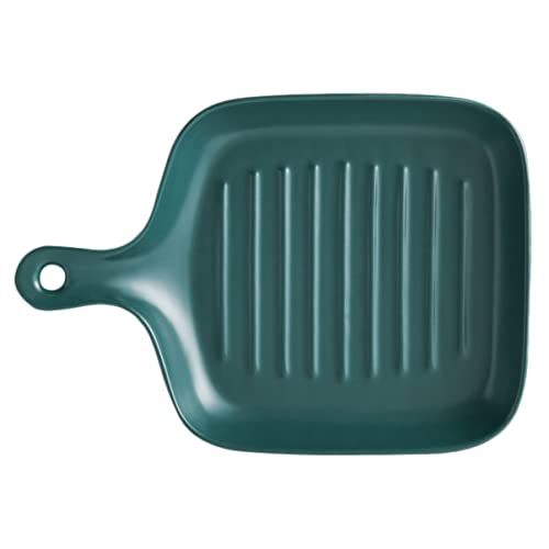 Mobestech 1Stück Auflaufform für Gebäck Grüne Farbe für Haushalt und Professionelle Bäckerei Leicht zu Reinigen und Design für Kreative von Mobestech
