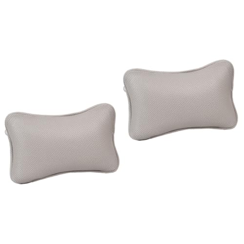 Mobestech 2 Stück Spa Kissen Für Badewanne Nackenkissen Mit Cups Wannenkissen Badekissen Für Badewanne Grau Mobestech 2 Stück Spa Kissen Für Badewanne Nackenkissen Mit Cups Wannenkissen Badekissen Für Badewanne Grau von Mobestech