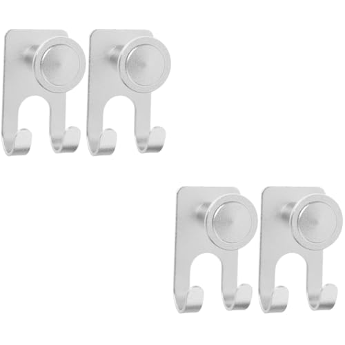 Mobestech 2 Sätze Wandmontierter Rasiererhalter Aus Aluminiumlegierung Für Bad Und Dusche Praktischer Organizer Für Rasierer Und Rasierpinsel Kein Bohren Erforderlich 2 Stück * 2 von Mobestech