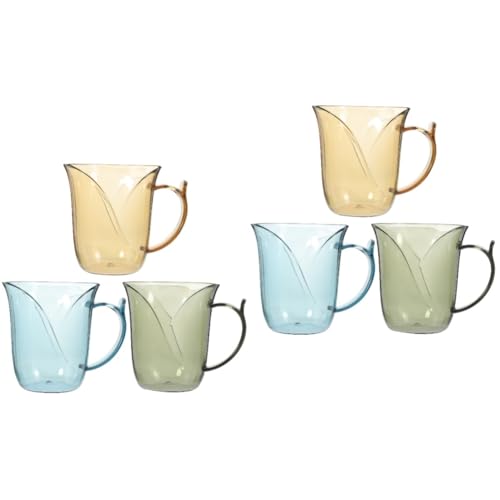 Mobestech 2 Sätze Zahnbürstenbecher Transparente Mundspülbecher Für Badezimmer Robuste Kunststoffbecher Mit Glatter Oberfläche Für Zahnpasta Und Mundspülung Blau Orange Und Grün 3 Stücke * 2 Mobestech 2 Sätze Zahnbürstenbecher Transparente Mundspülbecher Für Badezimmer Robuste Kunststoffbecher Mit Glatter Oberfläche Für Zahnpasta Und Mundspülung Blau Orange Und Grün 3 Stücke * 2 von Mobestech