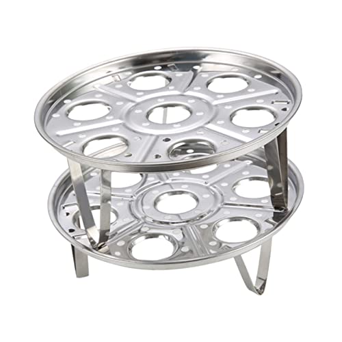 Mobestech 2 Stück Dampf Ei Rack Tragbarer Eierhalter für Küche Hohe Füße Vielseitig Einsetzbar als Dampfgestell zum Kochen Eiern Gleichzeitig Mobestech 2 Stück Dampf Ei Rack Tragbarer Eierhalter für Küche Hohe Füße Vielseitig Einsetzbar als Dampfgestell zum Kochen Eiern Gleichzeitig von Mobestech