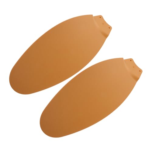 Mobestech 2 Stück Deckenventilator aus Kunststoff Ersatzventilator Flügel für Verbesserte Luftzirkulation Leichte Geräuscharme Ersatzteile für Wohnraumkühlung von Mobestech