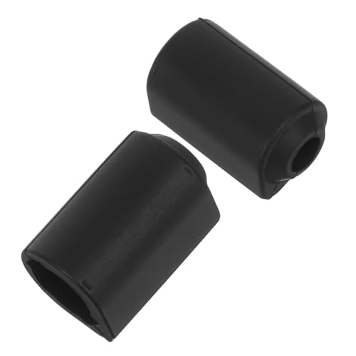 Mobestech 2 Stück Drucker Extruder Silikonsocke Schwarz Hitzebeständige Stoßfeste Düse Schutzhülle Passform für Hotend Nozzle Verbesserte Druckgenauigkeit Langlebiges Zubehör von Mobestech
