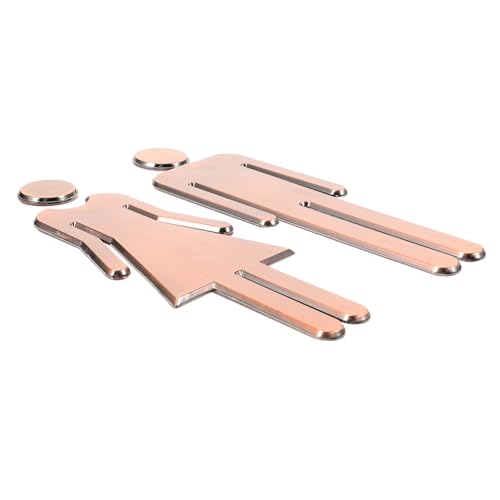 Mobestech 2 Stück Edelstahl Badezimmer Türschild Männer Frauen Toilettenschild mit Satinierter Oberfläche Modernes Wc Schild Selbstklebend Klare Wegweisung für Damen Herren Bad Dekorativ Mobestech 2 Stück Edelstahl Badezimmer Türschild Männer Frauen Toilettenschild mit Satinierter Oberfläche Modernes Wc Schild Selbstklebend Klare Wegweisung für Damen Herren Bad Dekorativ von Mobestech