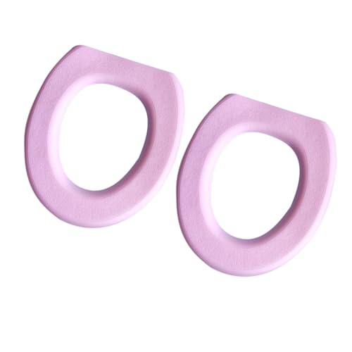 Mobestech 2 Stück Eva O förmige Wc Matte rutschfest Dicke Toilettensitzauflage Bequem Warm Praktischer Toilettensitzbezug für Badezimmer Zuhause Rosa Mobestech 2 Stück Eva O förmige Wc Matte rutschfest Dicke Toilettensitzauflage Bequem Warm Praktischer Toilettensitzbezug für Badezimmer Zuhause Rosa von Mobestech