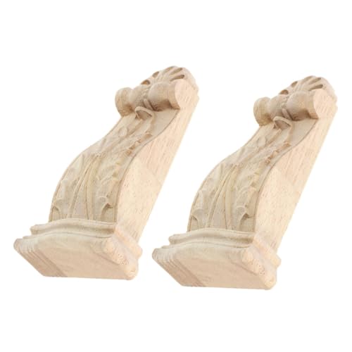 Mobestech 2stücke Kleine Geschnitzte Holzkonsole Rustikale Wandkonsolen Im Europäischen Stil Traditionelle Dekoration Für Zuhause Esszimmer Und Wohnzimmer Unbemalt Mobestech 2stücke Kleine Geschnitzte Holzkonsole Rustikale Wandkonsolen Im Europäischen Stil Traditionelle Dekoration Für Zuhause Esszimmer Und Wohnzimmer Unbemalt von Mobestech