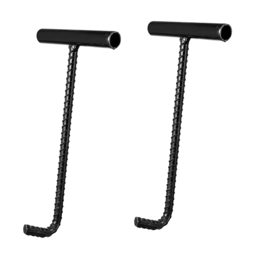 Mobestech 2 Stück Manhole Cover Lifting Hook T förmiger Stahlhaken Robust Glatt Poliert Praktischer Ziehgriff für Rolltore und Gullideckel Einfache Reinigung Langlebig Mobestech 2 Stück Manhole Cover Lifting Hook T förmiger Stahlhaken Robust Glatt Poliert Praktischer Ziehgriff für Rolltore und Gullideckel Einfache Reinigung Langlebig von Mobestech