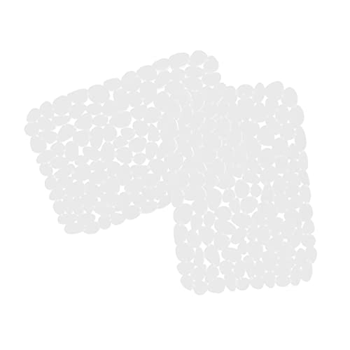 Mobestech 2 Stück PVC Spülbeckenmatte Rutschfeste Abtropfmatte für Küchenspüle Transparent Hohles Design für Effektives Abtropfen und Schutz Des Spülenbereichs Mobestech 2 Stück PVC Spülbeckenmatte Rutschfeste Abtropfmatte für Küchenspüle Transparent Hohles Design für Effektives Abtropfen und Schutz Des Spülenbereichs von Mobestech
