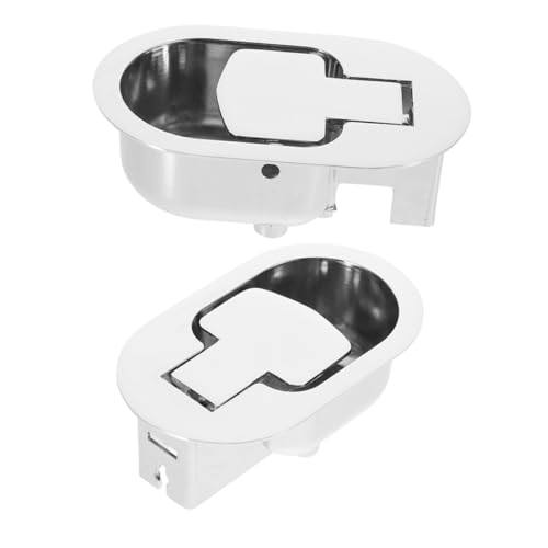 Mobestech 2 Stück Recliner Sofa Ersatzgriff aus Langlebiger Zinklegierung Ergonomischer Hebel Einfacher Austausch Passend für Sessel Couch und Relaxsessel Silberfarben von Mobestech