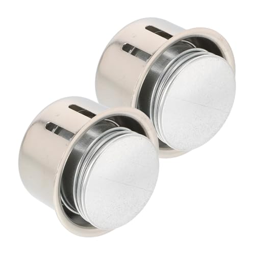 Mobestech 2 Stück Reiskocher Regler Thermostat Elektrischer Reiskocher Temperaturbegrenzer Reiskocher Temperatursicherheitsgerät Reiskocher Hitzebegrenzer Center Thermoregler Silbereisen von Mobestech