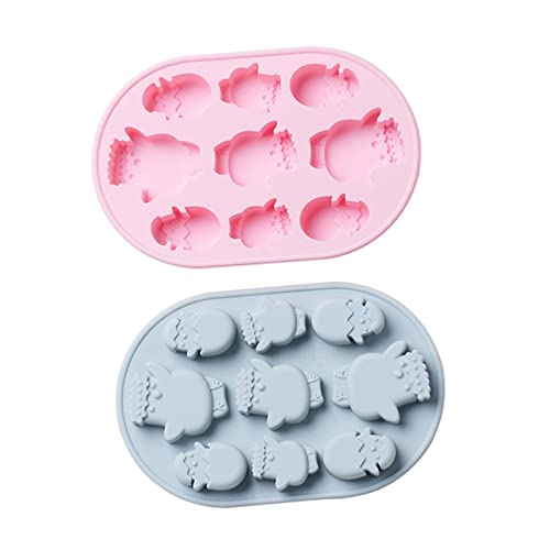 Mobestech 2 Stück Silikonform Osterküken Backform Kreativ für Kuchen Fondant Biscuit DIY Backen Bpa Frei Leicht zu Reinigen für Zuhause und Profi Bäcker Zufällige Farbe Zufällige Farbe Mobestech 2 Stück Silikonform Osterküken Backform Kreativ für Kuchen Fondant Biscuit DIY Backen Bpa Frei Leicht zu Reinigen für Zuhause und Profi Bäcker Zufällige Farbe Zufällige Farbe von Mobestech