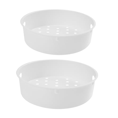 Mobestech 2 Stück Teiliges Dampfgarer Reiskocher Hitzebeständige Langlebige Dampfbehälter mit Praktischem Griff Vielseitig für Gemüse Fisch Dim Sum Kompakt Leicht Schnelles Garen Mobestech 2 Stück Teiliges Dampfgarer Reiskocher Hitzebeständige Langlebige Dampfbehälter mit Praktischem Griff Vielseitig für Gemüse Fisch Dim Sum Kompakt Leicht Schnelles Garen von Mobestech