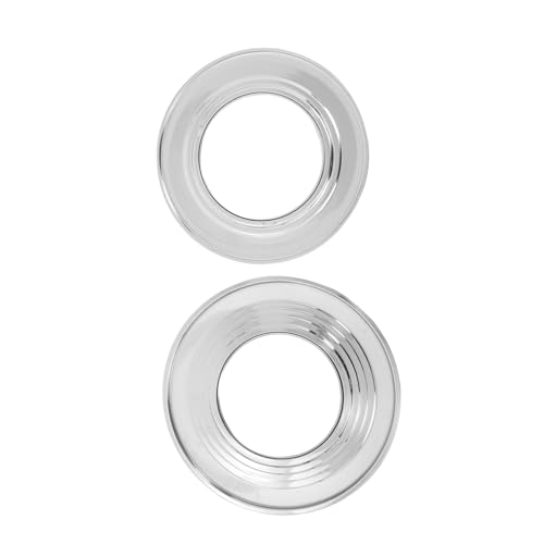 Mobestech 2 Stück Teiliges Edelstahl Dampfgarer Rundes Steamer Rack mit Gleichmäßiger Hitzeverteilung Stapelbares Dampfgarer Einsatz für Gemüse Meeresfrüchte und Gedämpfte Speisen von Mobestech