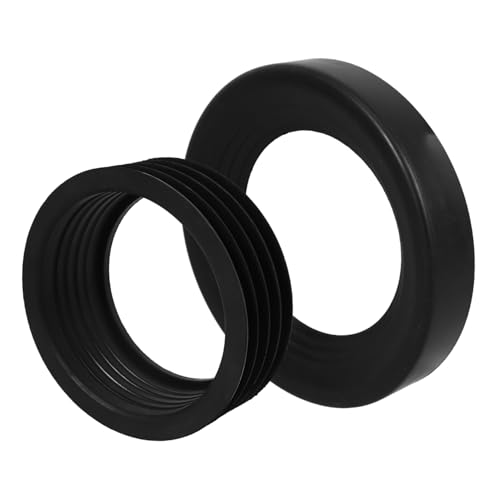 Mobestech 2 Stück Teiliges Gummi dichtungen für Waschbecken Ablaufrohr Flexible und Langlebige Dichtungsgummis Installieren Wasserfeste Rohrdichtungen für Badezimmerarmaturen von Mobestech