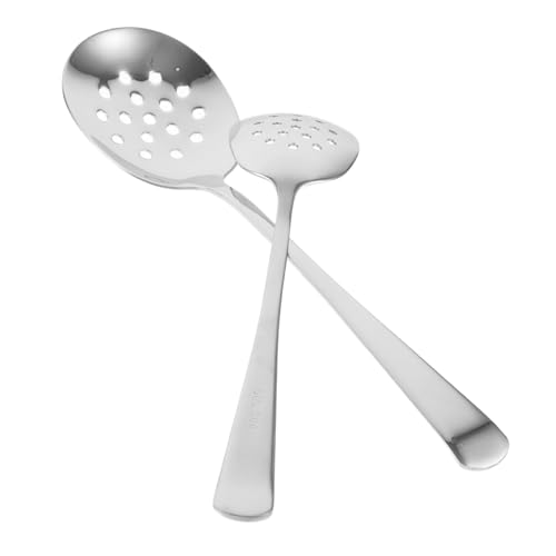 Mobestech 2 Stück Teiliges Kochlöffel aus Geschlitzte Servierlöffel mit Ergonomischem Griff Vielseitig Einsetzbar zum Kochen und Servieren Komfortabel Langlebig Einfach zu Reinigen für Mobestech 2 Stück Teiliges Kochlöffel aus Geschlitzte Servierlöffel mit Ergonomischem Griff Vielseitig Einsetzbar zum Kochen und Servieren Komfortabel Langlebig Einfach zu Reinigen für von Mobestech