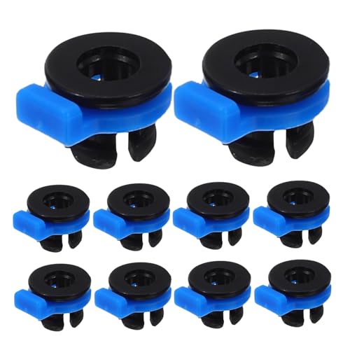 Mobestech 20 Stück Drucker Bowden Rohrklemmen mit Rutschfestem Klaue-design Pneumatische Schnellverbinder für Rohre Einfache Montage Stabile Verbindung für Präzises und Zuverlässiges Drucken von Mobestech