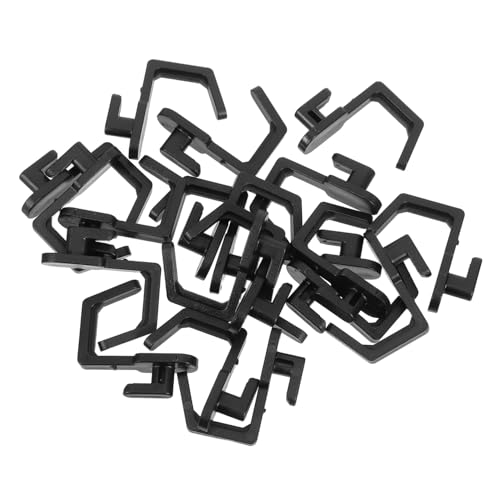 Mobestech 20 Stück Pegboard Hooks Schwarz Stabiler Vielseitiger Haken für Küchen- Schlafzimmer Werkstatt-organisation Einfach Installierbare Bewegliche Aufhängehaken für Pegboard Mobestech 20 Stück Pegboard Hooks Schwarz Stabiler Vielseitiger Haken für Küchen- Schlafzimmer Werkstatt-organisation Einfach Installierbare Bewegliche Aufhängehaken für Pegboard von Mobestech