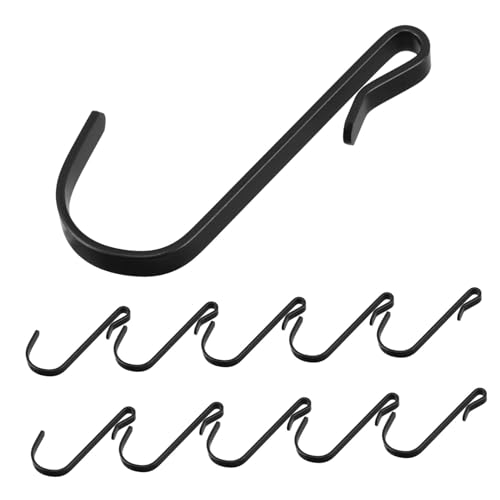 Mobestech 20 Stück Teiliges J-haken für Drahtregale Robuste Aufhänger aus Metall Korrosionsbeständig Vielseitig für Küche Bad Büro Einfache Montage ohne Bohren Hohe Tragkraft für Mobestech 20 Stück Teiliges J-haken für Drahtregale Robuste Aufhänger aus Metall Korrosionsbeständig Vielseitig für Küche Bad Büro Einfache Montage ohne Bohren Hohe Tragkraft für von Mobestech
