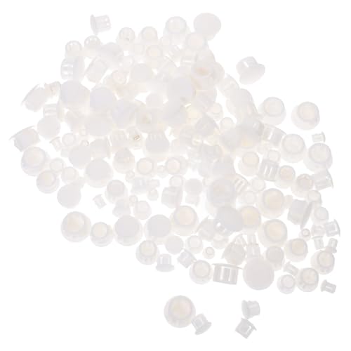 Mobestech 200 Stück Möbel Lochstopfen Kunststoff Verriegelungsverschluss Möbelrohr Abdeckkappen Schraubenloch Stopfen für Schrank Tisch Stuhl Beine Mobestech 200 Stück Möbel Lochstopfen Kunststoff Verriegelungsverschluss Möbelrohr Abdeckkappen Schraubenloch Stopfen für Schrank Tisch Stuhl Beine von Mobestech