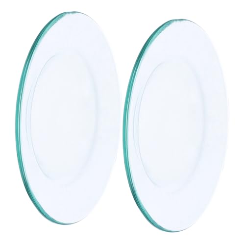 Mobestech 2stücke Aroma Lampe Für Ätherische Öle Glas Wachs-meting-Liner-tabletts Ölwärmerschalen Für Aromatherapie-Lampe Transparente Farbe Passend Für Wachswärmer Und von Mobestech