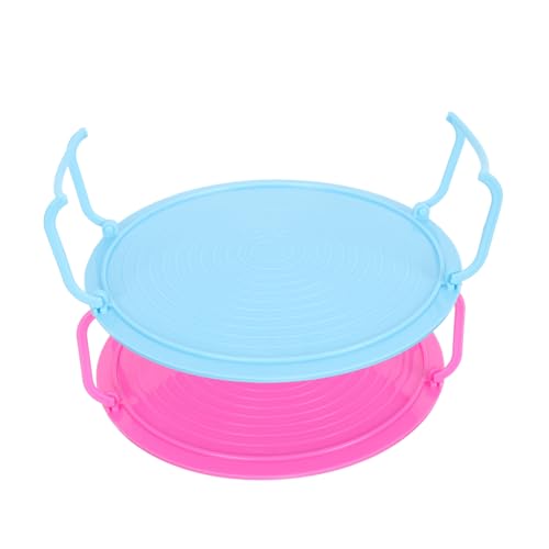 Mobestech 2Stücke Mikrowellen Dampfgarer Regal Stapelbarer Lebensmittelhalter aus Küchenorganisation für Effizientes Dampfgaren Blauer und Rosafarbener Mobestech 2Stücke Mikrowellen Dampfgarer Regal Stapelbarer Lebensmittelhalter aus Küchenorganisation für Effizientes Dampfgaren Blauer und Rosafarbener von Mobestech