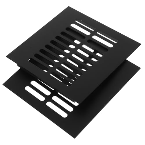 Mobestech 2stücke Lüftungsgitter Für Schrank Schuhschrank Aus Aluminiumlegierung Quadratisch Für Schränke Kleiderschränke Möbellüftungsgitter von Mobestech