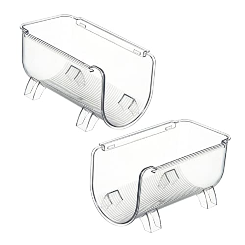 Mobestech 2stücke Kühlschrank Stapelbare Wasserflaschenhalter Flaschenhalter Für Kühlschrank Wasserflaschen-Organizer-ständer Haushaltsbedarf Lagerung Behälter von Mobestech