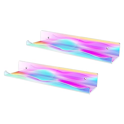 Mobestech 2stücke Wandmontiertes Acryl Schwebendes Regal Für Wohnzimmer Bad Küche Aufbewahrung Von Gegenständen Und Kunstobjekten Mobestech 2stücke Wandmontiertes Acryl Schwebendes Regal Für Wohnzimmer Bad Küche Aufbewahrung Von Gegenständen Und Kunstobjekten von Mobestech
