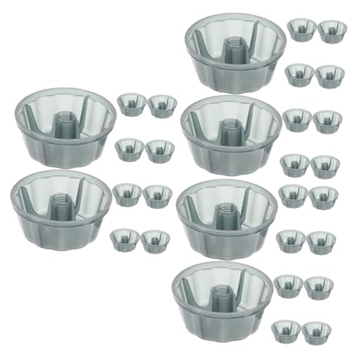 Mobestech 3 Sätze Lüftermutterabdeckungen Aus Kunststoff Ersatz Fans Kappe Für Mutter Abdeckung Der Lüfterbefestigungsmutter Lüftermutterdeckel Plastik 10 Stück * 3 von Mobestech