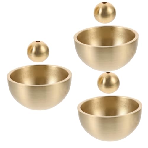 Mobestech 3 Sätze Messingglockenzubehör Glockenspiel hängendes Glockendekor Klicker Abendessenglocke Door Bell klingeltaster außen Türklingelverzierung Türklingel selber Machen Metall Golden Mobestech 3 Sätze Messingglockenzubehör Glockenspiel hängendes Glockendekor Klicker Abendessenglocke Door Bell klingeltaster außen Türklingelverzierung Türklingel selber Machen Metall Golden von Mobestech