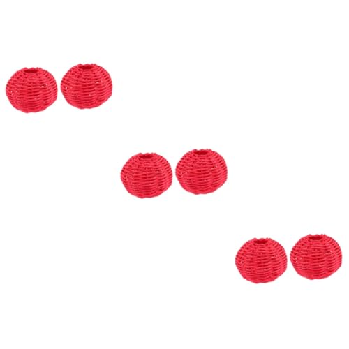 Mobestech 3 Sätze Rattan Lampenschirm Japanischer Stil Handgefertigter Hängelampe Lampenschirm Für Deckenlampen Und Pendelleuchten Zur Dekoration Von Wohnzimmer Schlafzimmer 2 Stücke * 3 von Mobestech