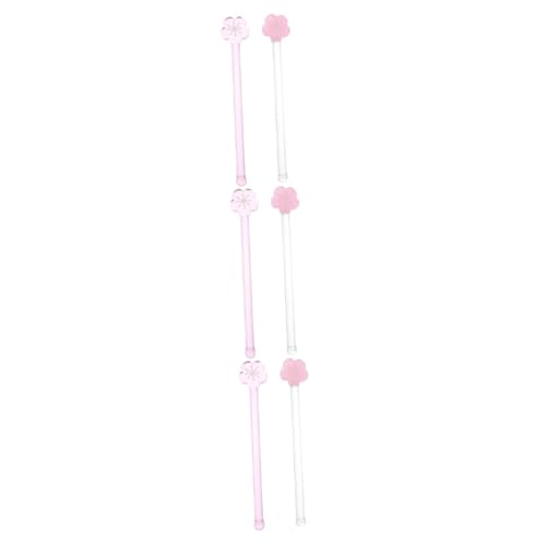 Mobestech 3 Sätze Rührstäbe Mit Blumenmuster Langer Griff Für Getränke Cocktails Und Kaffee Für Partys Und Täglichen Gebrauch 2 Stück * 3 Mobestech 3 Sätze Rührstäbe Mit Blumenmuster Langer Griff Für Getränke Cocktails Und Kaffee Für Partys Und Täglichen Gebrauch 2 Stück * 3 von Mobestech