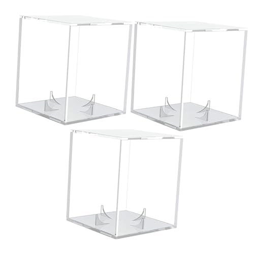 Mobestech 3 Stück Baseball-Schutzhülle Baseball-Display-Würfel Baseball-Vitrinen Baseball-Halter-Display Rock -Vitrine -Hülle Baseball klarer Würfel Baseballhalter Acryl Transparent Mobestech 3 Stück Baseball-Schutzhülle Baseball-Display-Würfel Baseball-Vitrinen Baseball-Halter-Display Rock -Vitrine -Hülle Baseball klarer Würfel Baseballhalter Acryl Transparent von Mobestech