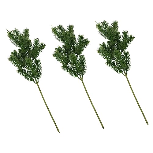 Mobestech 3 Stück Künstliche Tannenzweige Teilig Wetterfest aus Kunststoff Langlebige Weihnachtsdeko mit Realistischem Nadeldesign für Innen und Außendekoration Garten Hochzeit und Feier Mobestech 3 Stück Künstliche Tannenzweige Teilig Wetterfest aus Kunststoff Langlebige Weihnachtsdeko mit Realistischem Nadeldesign für Innen und Außendekoration Garten Hochzeit und Feier von Mobestech
