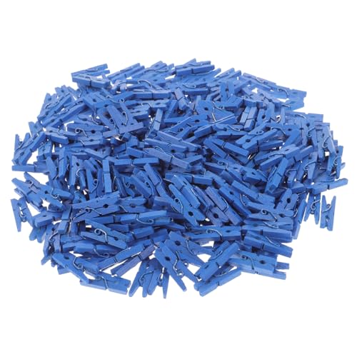 Mobestech 300stücke Mini-klammern Kleine Mehrzweck-holzklammern Foto- Bilderklammern Halter Aus Holz Blau Mobestech 300stücke Mini-klammern Kleine Mehrzweck-holzklammern Foto- Bilderklammern Halter Aus Holz Blau von Mobestech