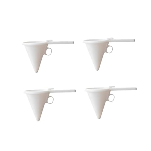 Mobestech 4 STÜCKE Teiliges Cake Decorating Funnel Hitzebeständige Hand trichter mit Breiter Öffnung Präzises Portionieren von Teig Creme und Icing für Kuchen Dekoration und Backzubehör Mobestech 4 STÜCKE Teiliges Cake Decorating Funnel Hitzebeständige Hand trichter mit Breiter Öffnung Präzises Portionieren von Teig Creme und Icing für Kuchen Dekoration und Backzubehör von Mobestech