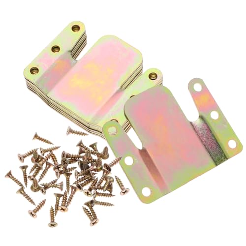 Mobestech 4 Sätze Verbindungselemente für Sofas Interlocking Sofa Connector für Stabile und Verbindung von Möbeln für Multifunktionale und Betten von Mobestech