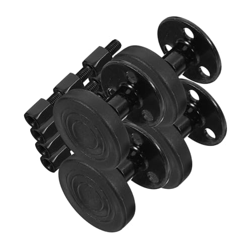 Mobestech 4stücke Verstellbare Bettrahmenstabilisatoren Kopfteilsicherungen Für Betten Und Sofas Anti-Shake-Werkzeuge Mit Gewinde Einfache Installation Wand Und Möbelschutz von Mobestech