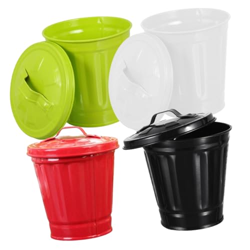 Mobestech 4 Stück Teiliges Mini Tischmülleimer mit Deckel Vielseitiger Dekorativer Abfallbehälter für Büro und Zuhause Stabiler Geruchsneutral für Schreibtisch Schlafzimmer und Wohnzimmer Mobestech 4 Stück Teiliges Mini Tischmülleimer mit Deckel Vielseitiger Dekorativer Abfallbehälter für Büro und Zuhause Stabiler Geruchsneutral für Schreibtisch Schlafzimmer und Wohnzimmer von Mobestech