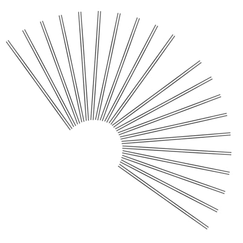 Mobestech 40 Stück Teiliges Schwarze Kohlefaser schweißstäbe Fuß Hitzebeständig Geruchsarm für Kontinuierliche Großprojekte Labor Wissenschaftliche Untersuchungen Geeignet von Mobestech