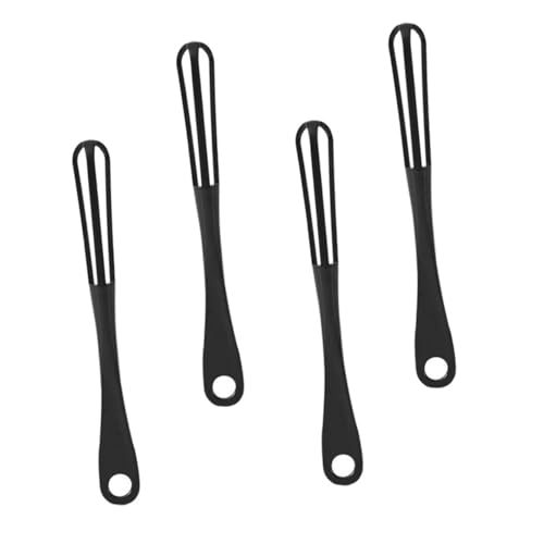 Mobestech 4Stücke Teiliges Handmixer Eierschläger Manueller Schneebesen aus Robustem Material für Effizientes Rühren und der Küche als für von Mobestech