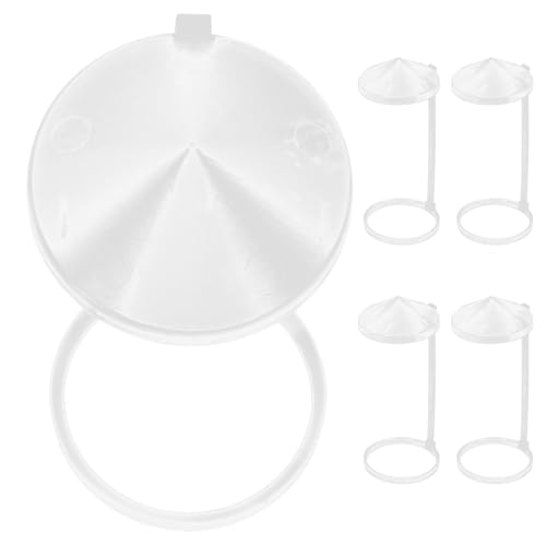 Mobestech 5 Stück Teiliges Luftbefeuchter Spritzschutz aus Kunststoff Effektiver Spritzschutz für Teich und Wasserfallbefeuchter Einfache Installation und Nutzung für Ruhiges Zuhause von Mobestech