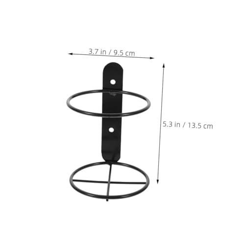Mobestech 5 Stück Teiliges Wand Weinregal aus Metall Platzsparender Flaschenhalter mit Modernem Design Schützende Einzelhalterung für Rotwein für Küche Bar und Stilvolle Weinpräsentation von Mobestech