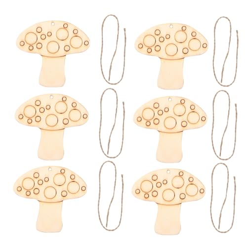 Mobestech 50 Sätze Teiliges Unvollendete Holzscheiben Pilzform zum Basteln Stabile Holzplättchen für DIY Wand Wohnungsdekoration Kinderfreundlich zum Bemalen und Gestalten Natürliche Mobestech 50 Sätze Teiliges Unvollendete Holzscheiben Pilzform zum Basteln Stabile Holzplättchen für DIY Wand Wohnungsdekoration Kinderfreundlich zum Bemalen und Gestalten Natürliche von Mobestech