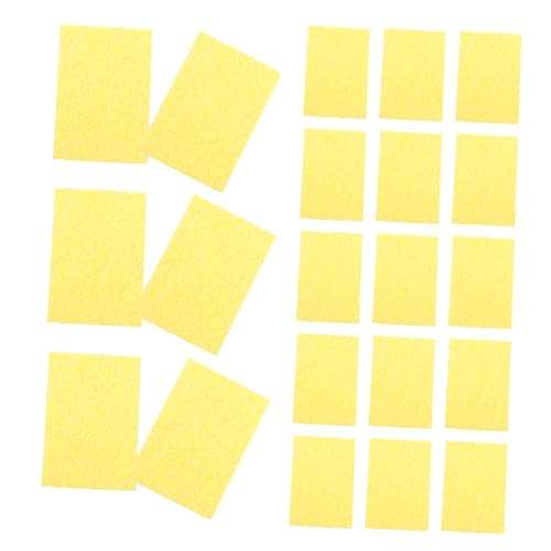 Mobestech 50 Stück Lötspitzen Reinigungsschwamm Hochtemperatur Beständig Lötschwamm Soldering Accessories Gelb Kompakt Effizient Schutz vor Überhitzung für Werkstatt und Reparatur Mobestech 50 Stück Lötspitzen Reinigungsschwamm Hochtemperatur Beständig Lötschwamm Soldering Accessories Gelb Kompakt Effizient Schutz vor Überhitzung für Werkstatt und Reparatur von Mobestech